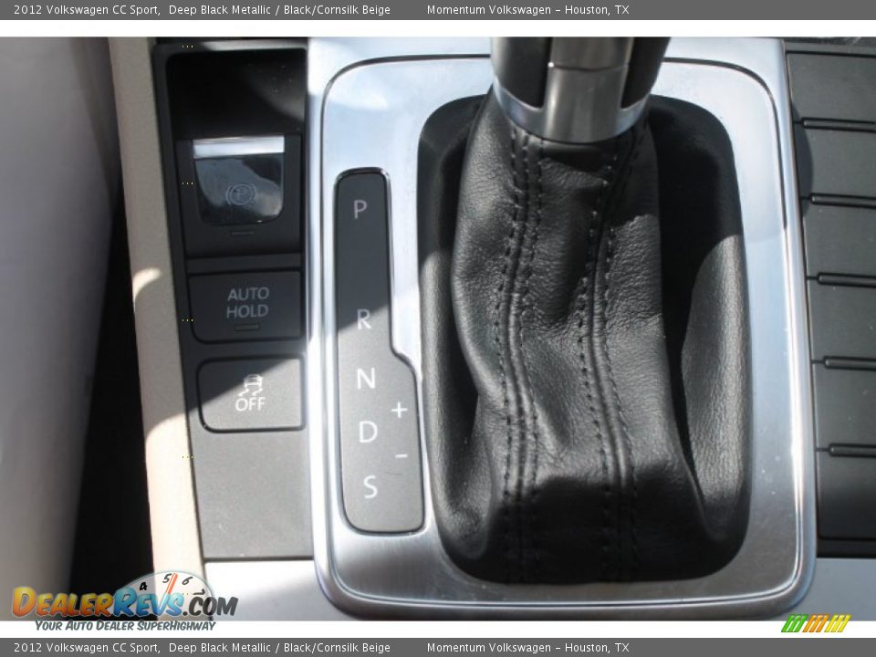2012 Volkswagen CC Sport Deep Black Metallic / Black/Cornsilk Beige Photo #32