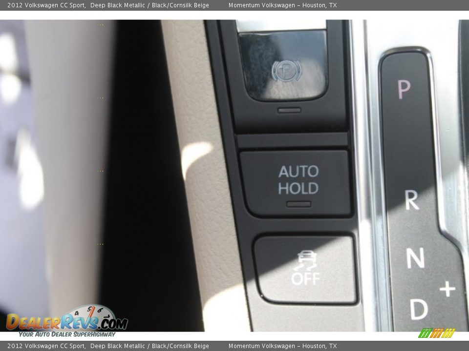 2012 Volkswagen CC Sport Deep Black Metallic / Black/Cornsilk Beige Photo #33