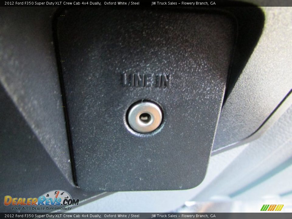 2012 Ford F350 Super Duty XLT Crew Cab 4x4 Dually Oxford White / Steel Photo #24