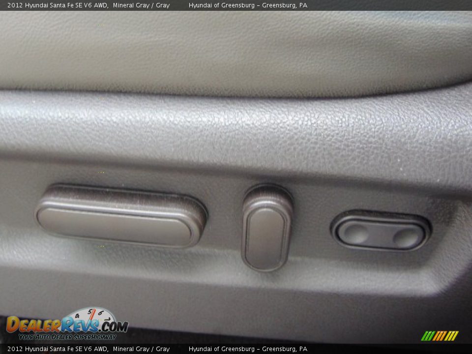 2012 Hyundai Santa Fe SE V6 AWD Mineral Gray / Gray Photo #13