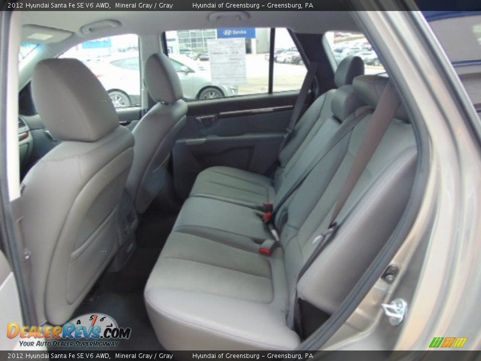 2012 Hyundai Santa Fe SE V6 AWD Mineral Gray / Gray Photo #20