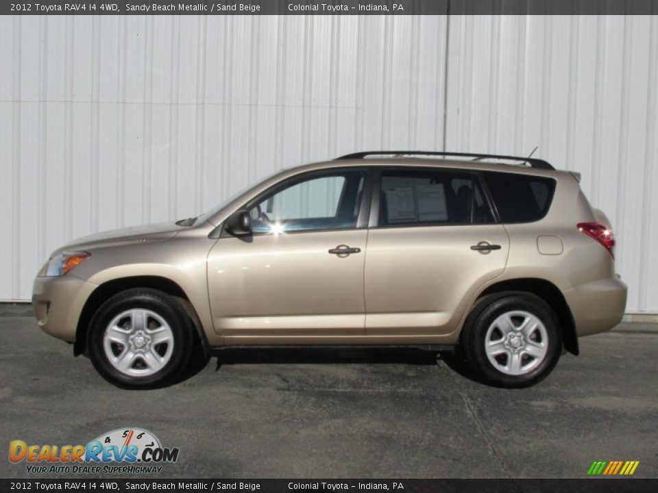 Sandy Beach Metallic 2012 Toyota RAV4 I4 4WD Photo #2