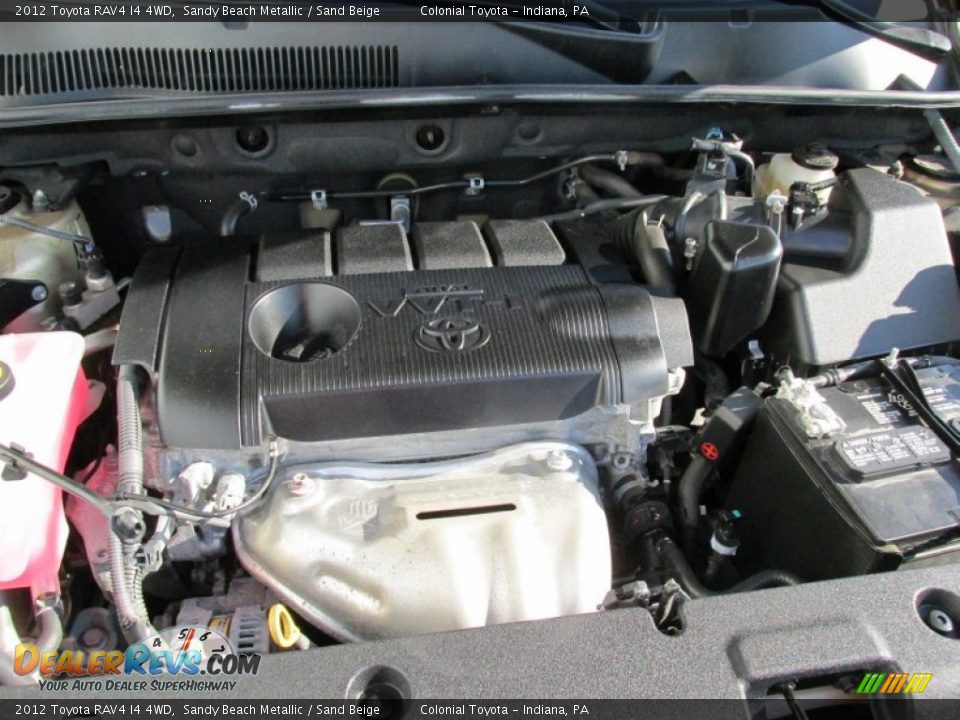 2012 Toyota RAV4 I4 4WD Sandy Beach Metallic / Sand Beige Photo #10