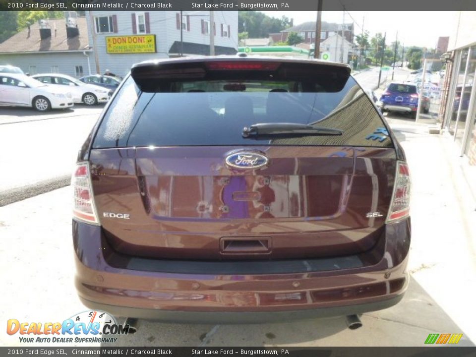 2010 Ford Edge SEL Cinnamon Metallic / Charcoal Black Photo #5