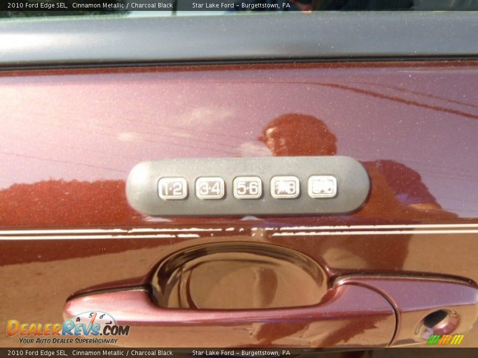 2010 Ford Edge SEL Cinnamon Metallic / Charcoal Black Photo #9