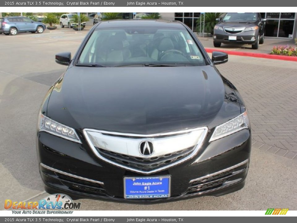 2015 Acura TLX 3.5 Technology Crystal Black Pearl / Ebony Photo #2