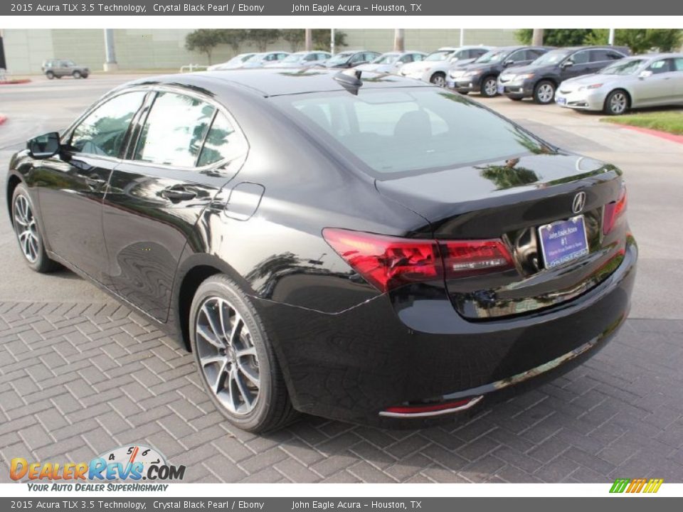 2015 Acura TLX 3.5 Technology Crystal Black Pearl / Ebony Photo #5