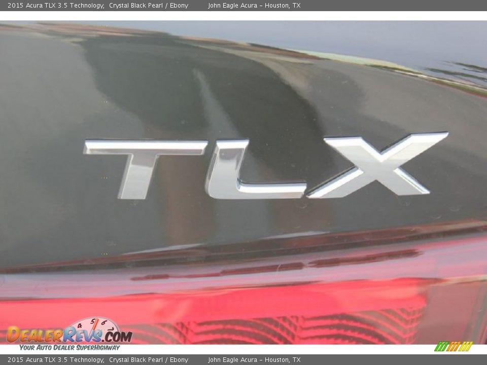 2015 Acura TLX 3.5 Technology Crystal Black Pearl / Ebony Photo #8