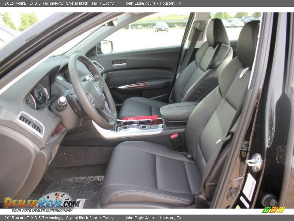 Front Seat of 2015 Acura TLX 3.5 Technology Photo #12