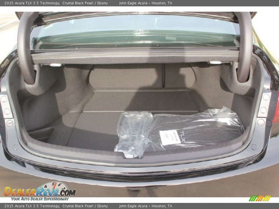 2015 Acura TLX 3.5 Technology Crystal Black Pearl / Ebony Photo #16