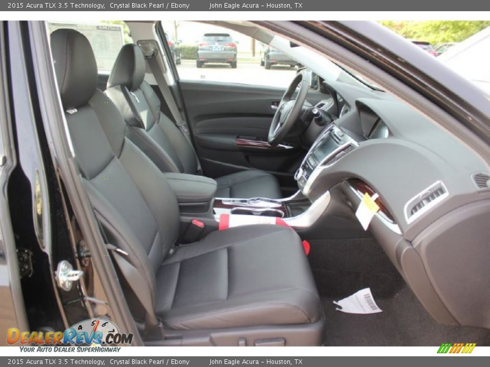 2015 Acura TLX 3.5 Technology Crystal Black Pearl / Ebony Photo #20