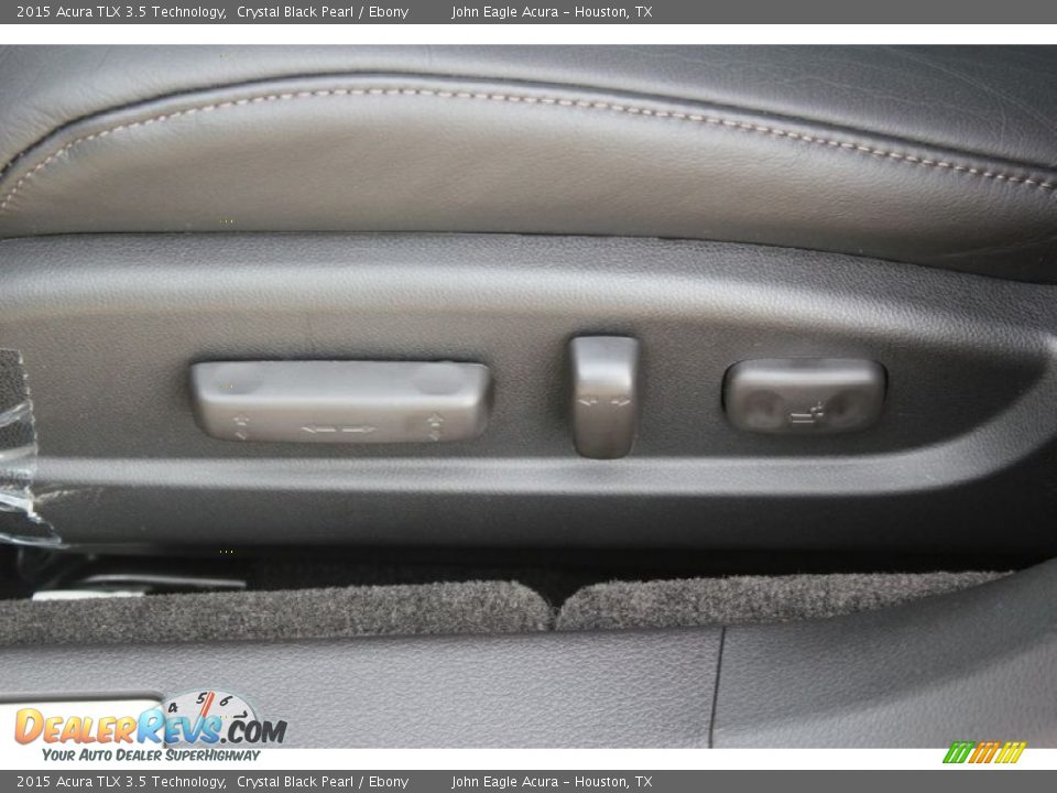 2015 Acura TLX 3.5 Technology Crystal Black Pearl / Ebony Photo #22