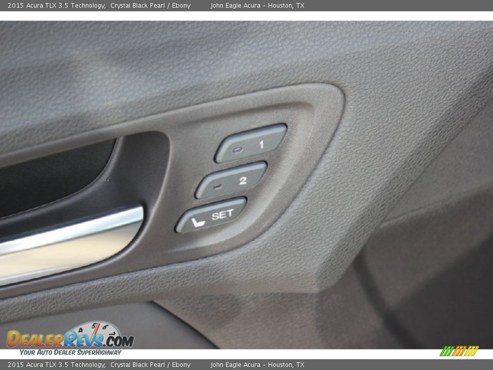 2015 Acura TLX 3.5 Technology Crystal Black Pearl / Ebony Photo #24