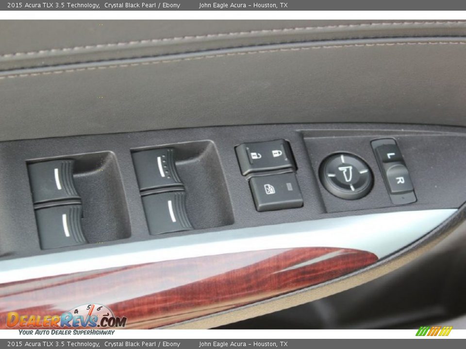 2015 Acura TLX 3.5 Technology Crystal Black Pearl / Ebony Photo #25