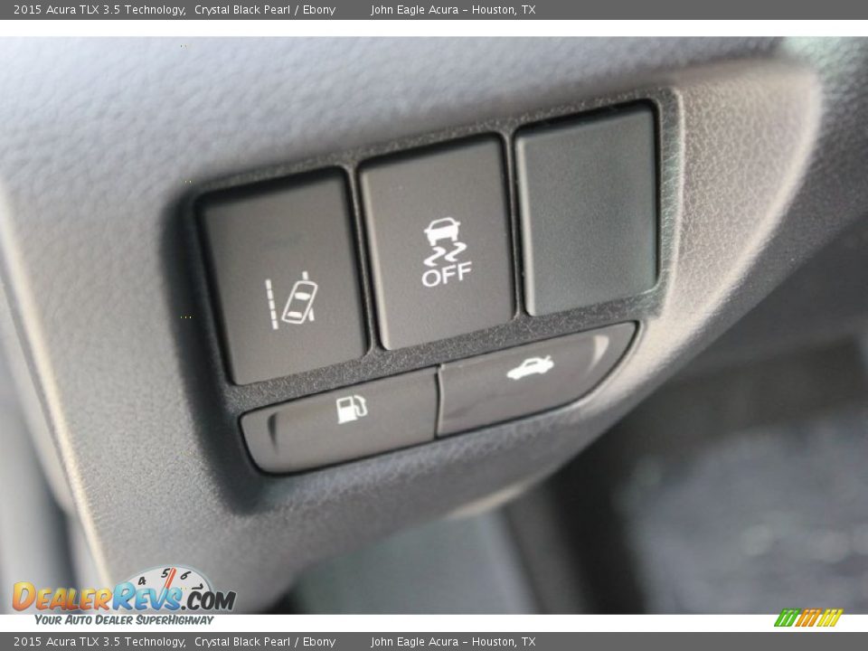 2015 Acura TLX 3.5 Technology Crystal Black Pearl / Ebony Photo #26