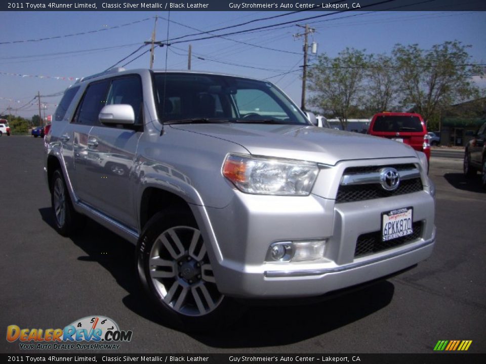 2011 Toyota 4Runner Limited Classic Silver Metallic / Black Leather Photo #1