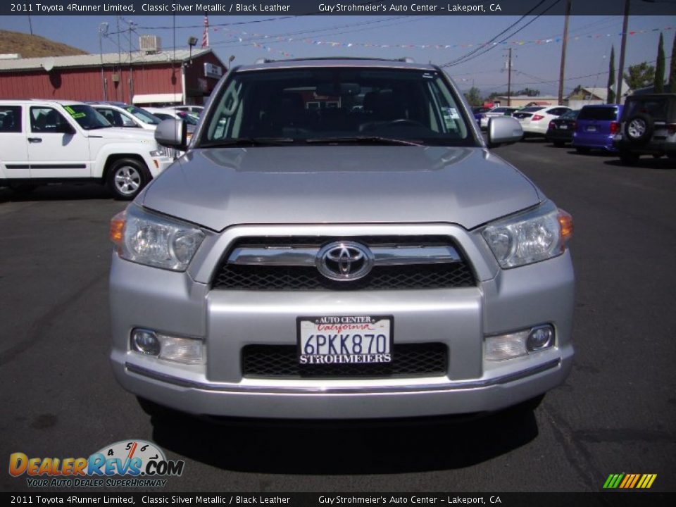 2011 Toyota 4Runner Limited Classic Silver Metallic / Black Leather Photo #2