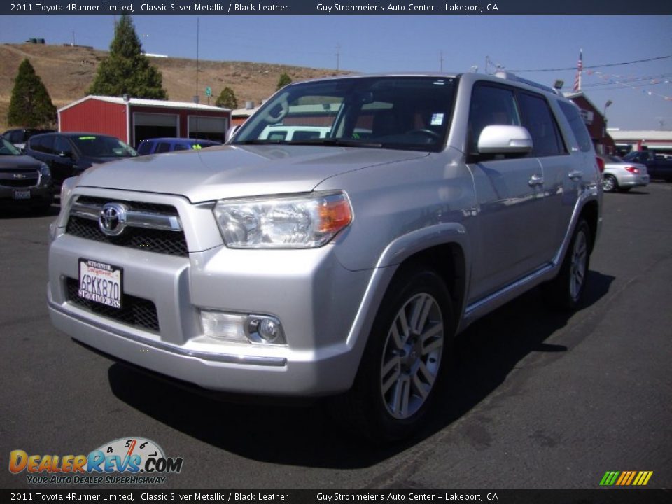 2011 Toyota 4Runner Limited Classic Silver Metallic / Black Leather Photo #3