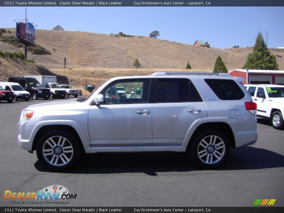 2011 Toyota 4Runner Limited Classic Silver Metallic / Black Leather Photo #4