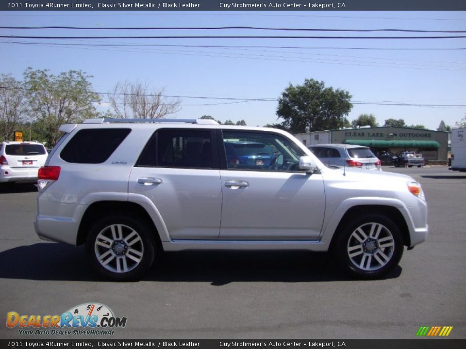 2011 Toyota 4Runner Limited Classic Silver Metallic / Black Leather Photo #8