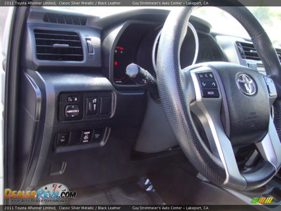 2011 Toyota 4Runner Limited Classic Silver Metallic / Black Leather Photo #11