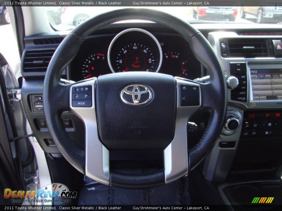 2011 Toyota 4Runner Limited Classic Silver Metallic / Black Leather Photo #13