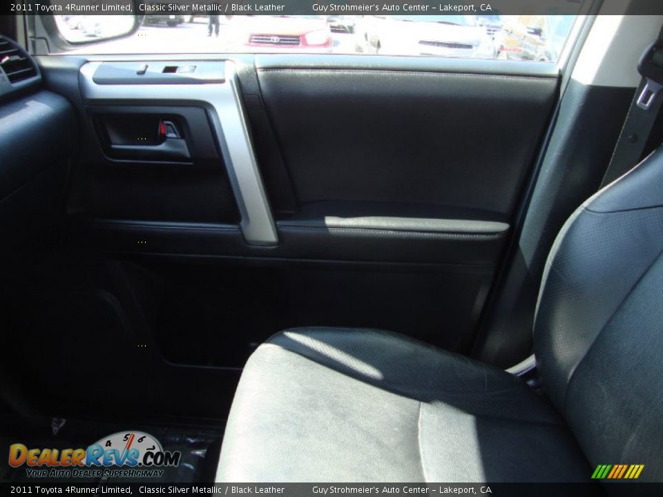 2011 Toyota 4Runner Limited Classic Silver Metallic / Black Leather Photo #16