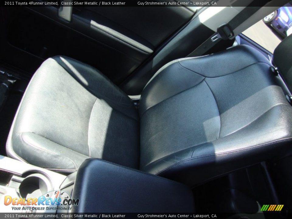 2011 Toyota 4Runner Limited Classic Silver Metallic / Black Leather Photo #17