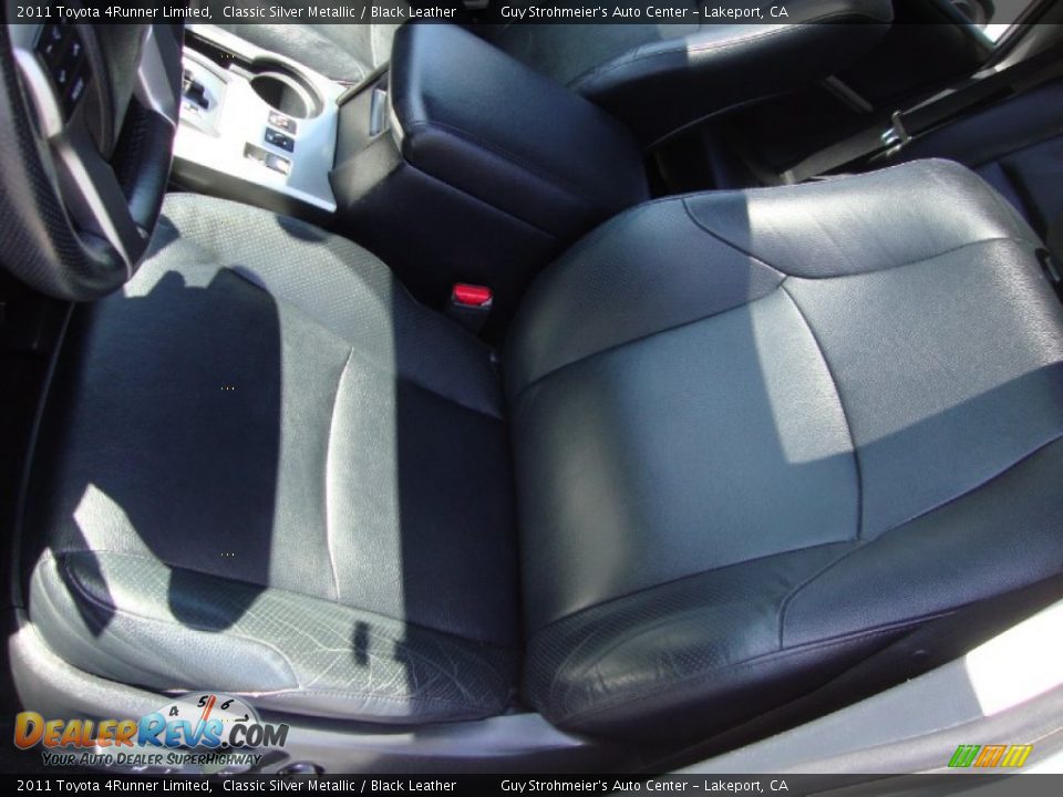 2011 Toyota 4Runner Limited Classic Silver Metallic / Black Leather Photo #19