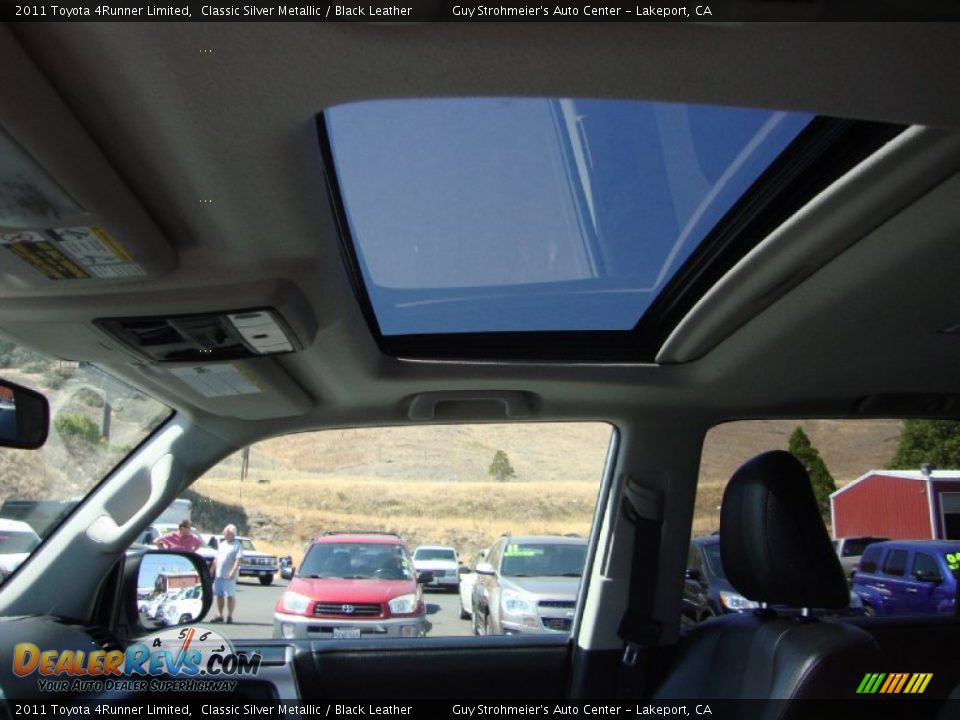 2011 Toyota 4Runner Limited Classic Silver Metallic / Black Leather Photo #21