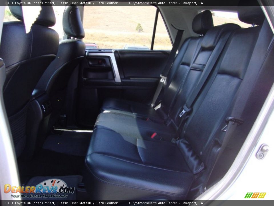 2011 Toyota 4Runner Limited Classic Silver Metallic / Black Leather Photo #23