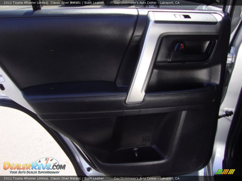 2011 Toyota 4Runner Limited Classic Silver Metallic / Black Leather Photo #24