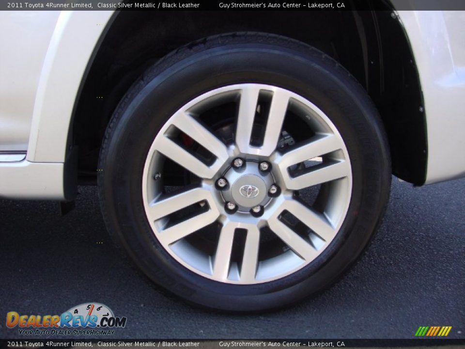 2011 Toyota 4Runner Limited Classic Silver Metallic / Black Leather Photo #27