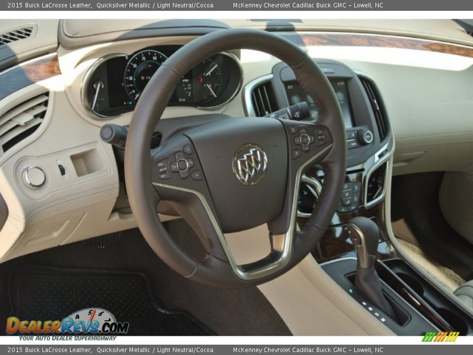 Dashboard of 2015 Buick LaCrosse Leather Photo #19