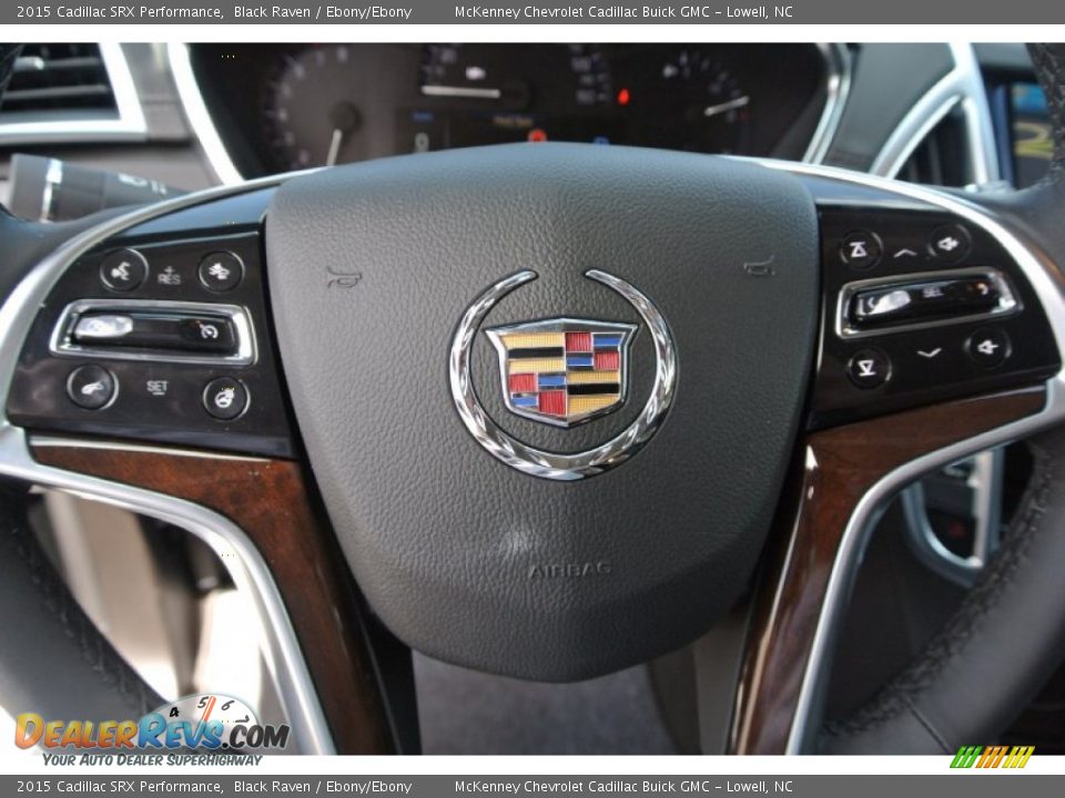2015 Cadillac SRX Performance Black Raven / Ebony/Ebony Photo #13