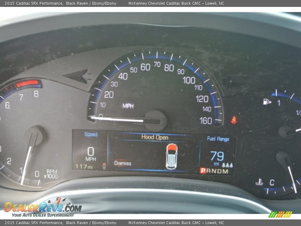 2015 Cadillac SRX Performance Black Raven / Ebony/Ebony Photo #14
