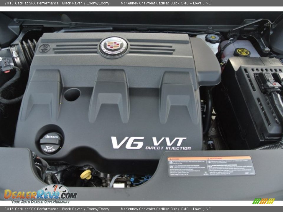 2015 Cadillac SRX Performance Black Raven / Ebony/Ebony Photo #21