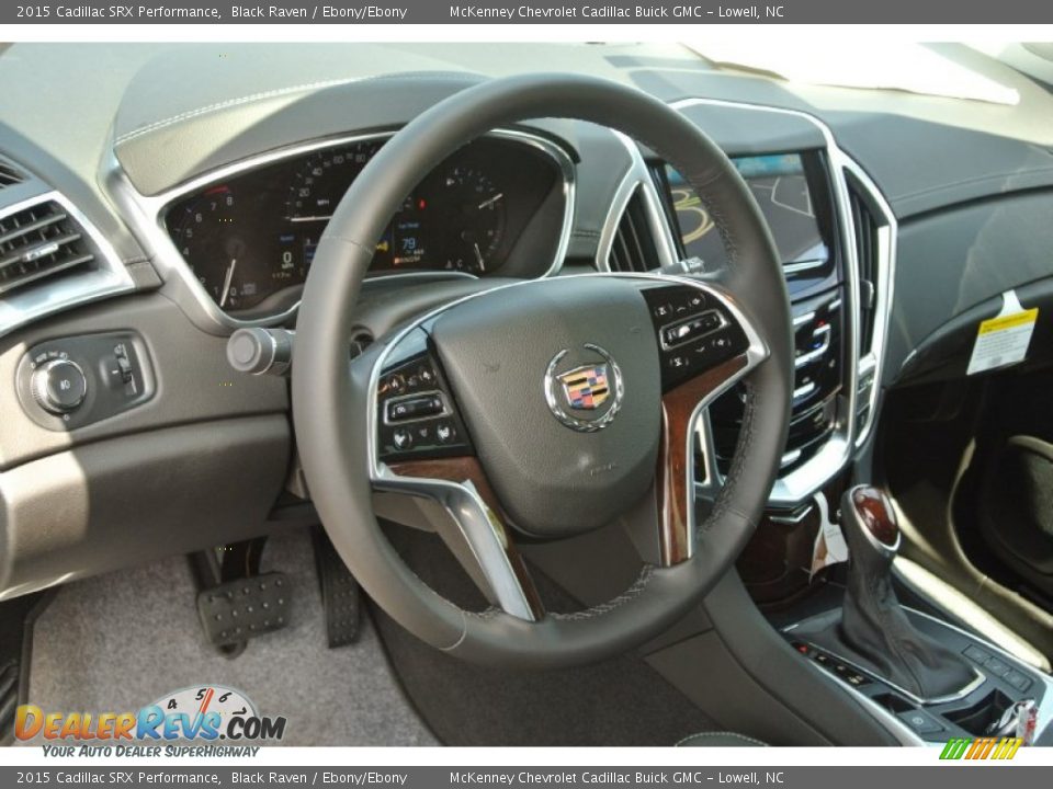 2015 Cadillac SRX Performance Black Raven / Ebony/Ebony Photo #22