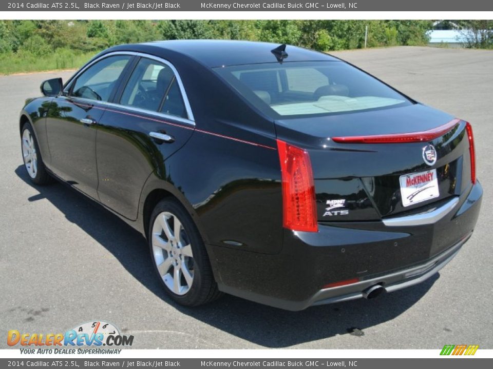 2014 Cadillac ATS 2.5L Black Raven / Jet Black/Jet Black Photo #4