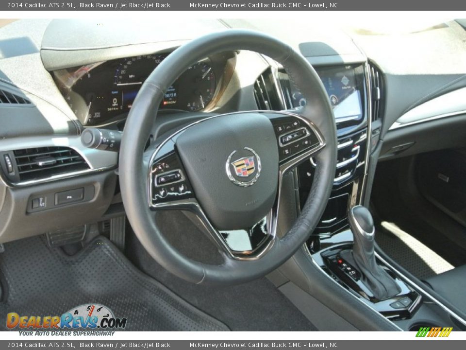 2014 Cadillac ATS 2.5L Black Raven / Jet Black/Jet Black Photo #21