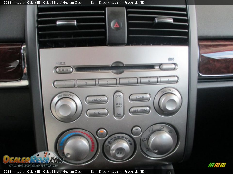 2011 Mitsubishi Galant ES Quick Silver / Medium Gray Photo #20