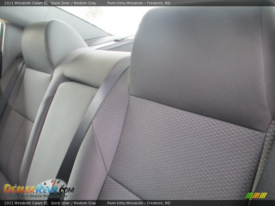 2011 Mitsubishi Galant ES Quick Silver / Medium Gray Photo #23