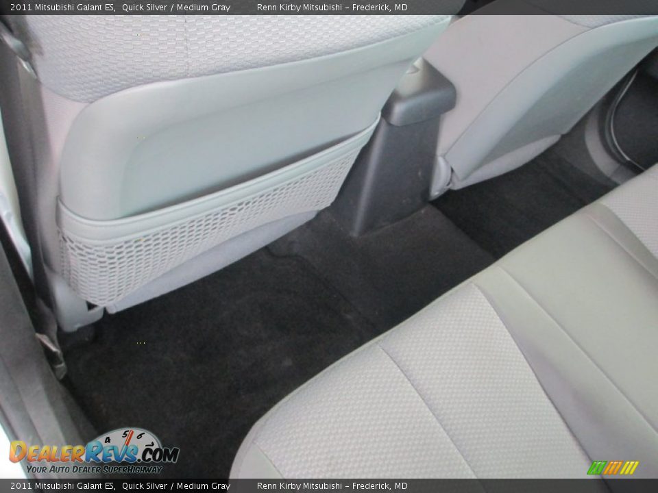 2011 Mitsubishi Galant ES Quick Silver / Medium Gray Photo #25
