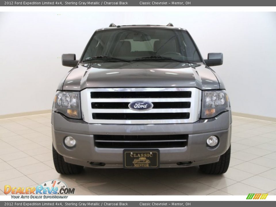 2012 Ford Expedition Limited 4x4 Sterling Gray Metallic / Charcoal Black Photo #2
