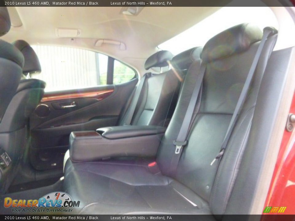 2010 Lexus LS 460 AWD Matador Red Mica / Black Photo #11