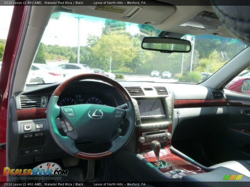 2010 Lexus LS 460 AWD Matador Red Mica / Black Photo #12