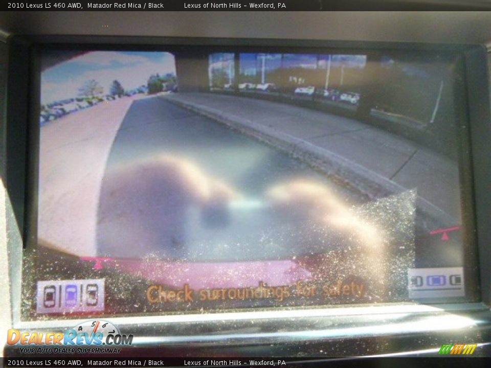 2010 Lexus LS 460 AWD Matador Red Mica / Black Photo #15