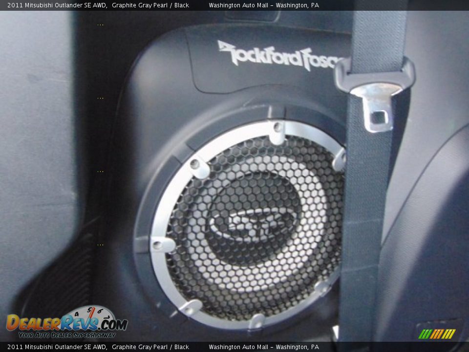 2011 Mitsubishi Outlander SE AWD Graphite Gray Pearl / Black Photo #17