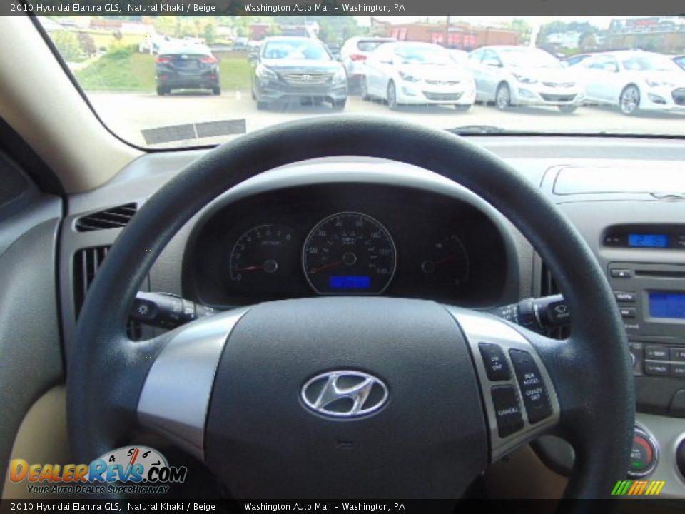 2010 Hyundai Elantra GLS Natural Khaki / Beige Photo #15
