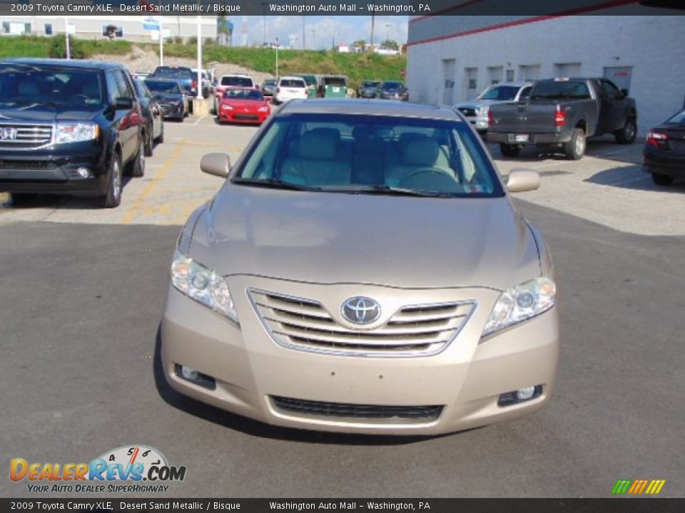 2009 Toyota Camry XLE Desert Sand Metallic / Bisque Photo #3